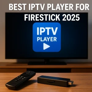 Comparison of top 5 IPTV players for Firestick including TiviMate, IPTV Smarters, Kodi, Perfect Player, and GSE Smart IPTV